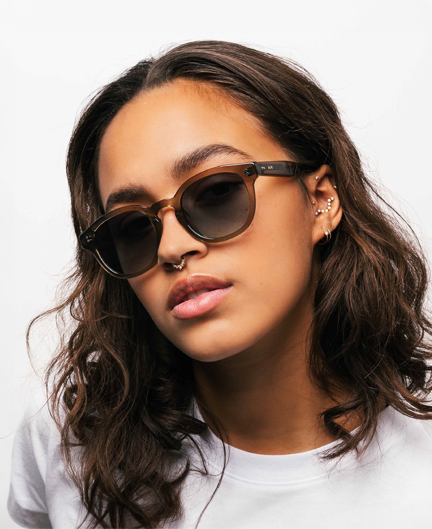 BILLE – Bottle Green – Round Sunglasses |MESSYWEEKEND