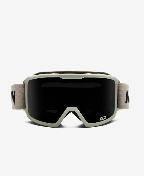 FERDI - Light Grey Dark Grey - Ski Goggles ⎪ MESSYWEEKEND