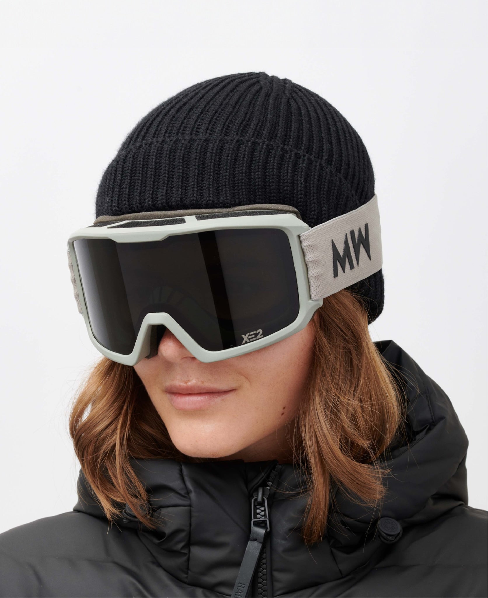 FERDI - Light Grey Dark Grey - Ski Goggles ⎪ MESSYWEEKEND